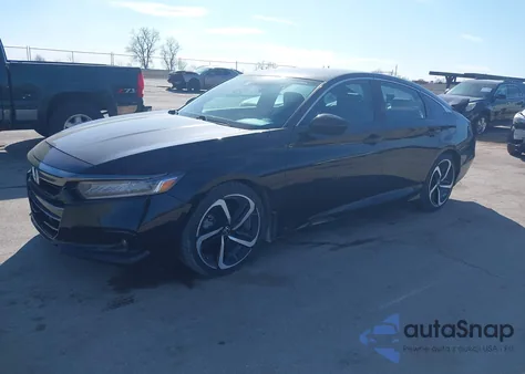 2022 Honda Accord Sport from USA, damaged, VIN 1HGCV1F32NA041089
